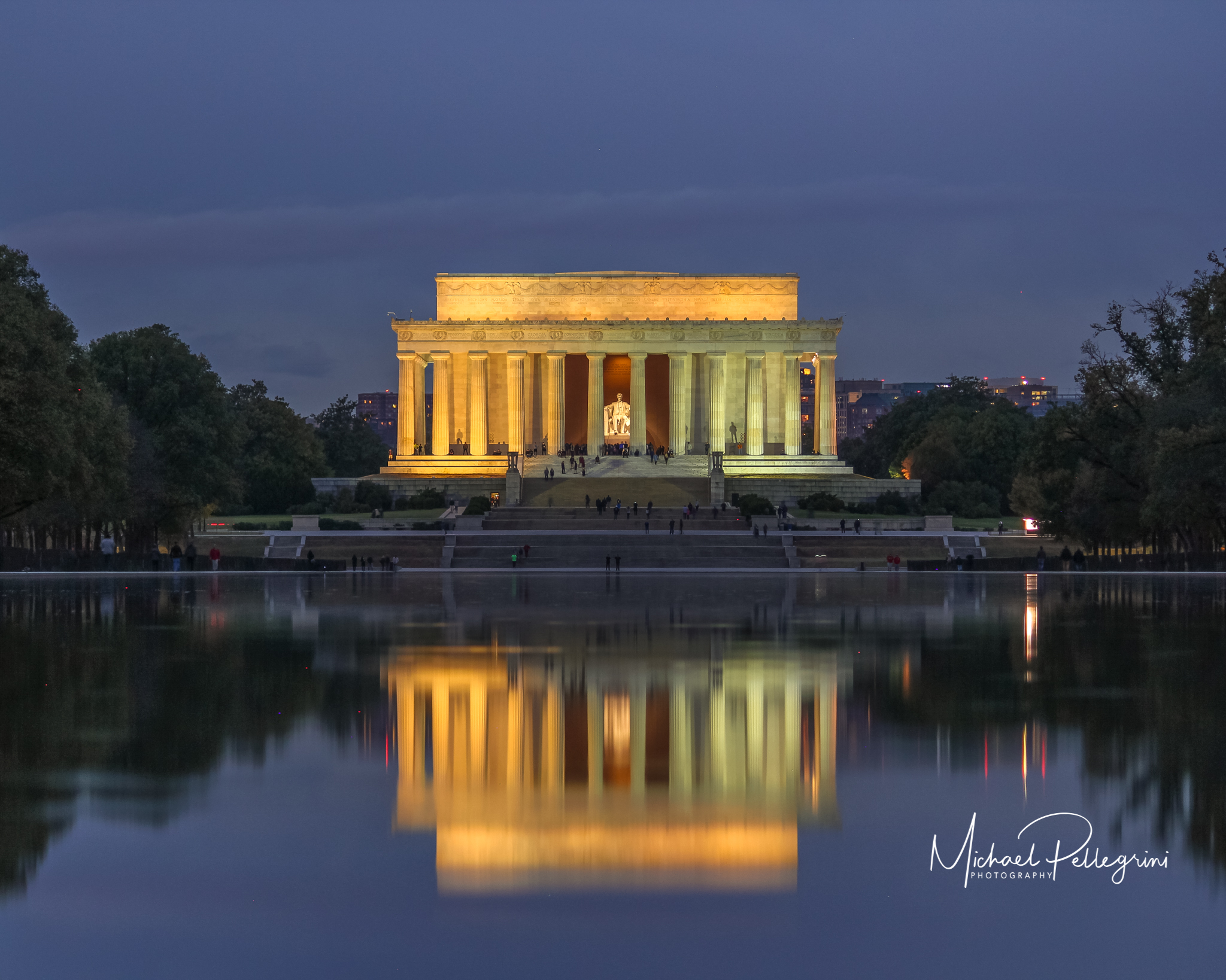 Lincoln Memorial Reflection