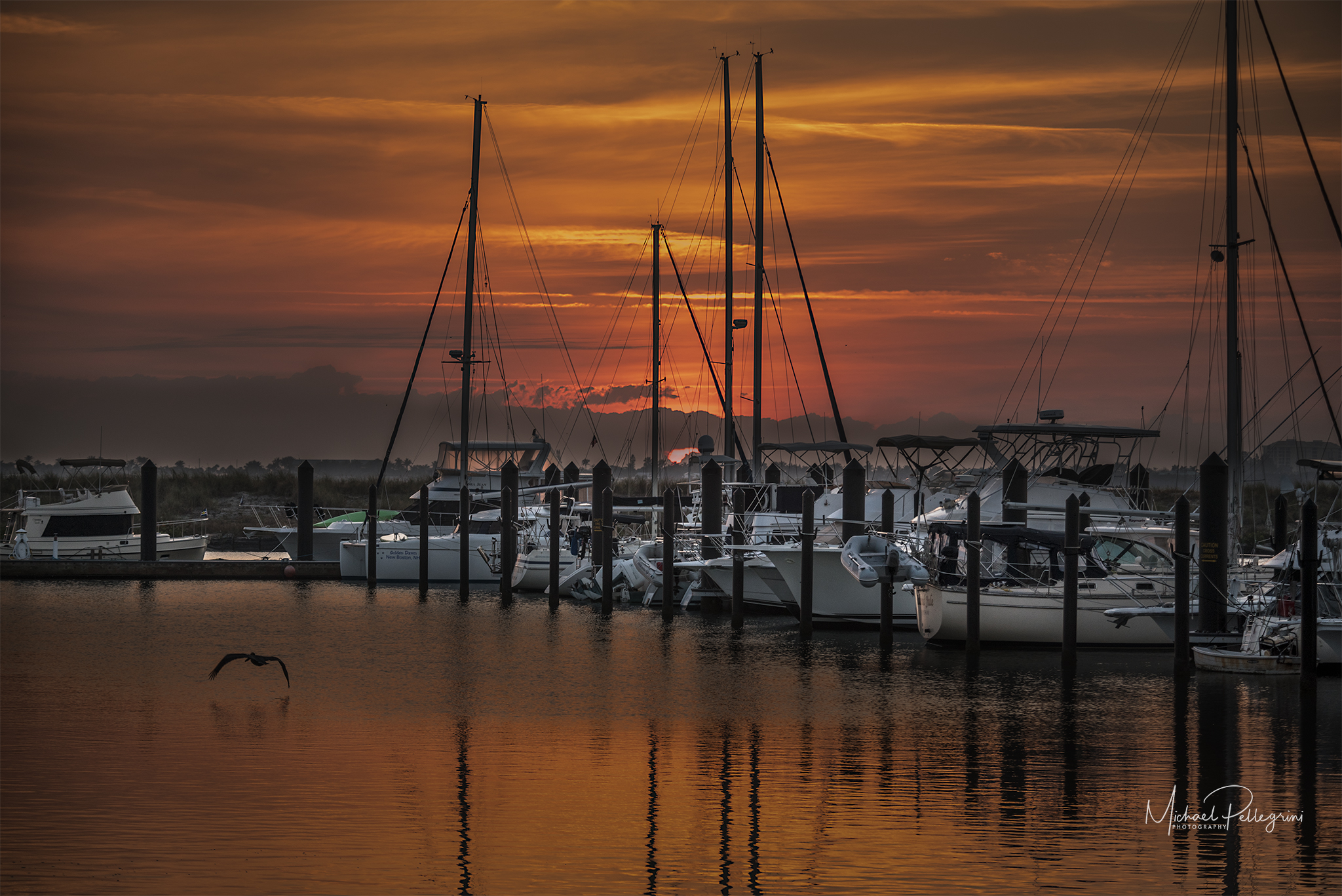 Sunrise From The Marina