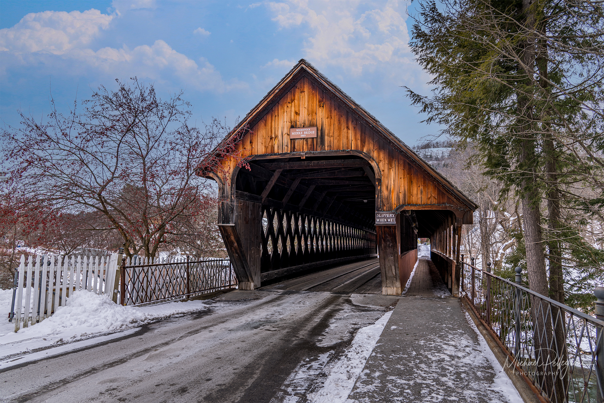 Middle Bridge in the Winter